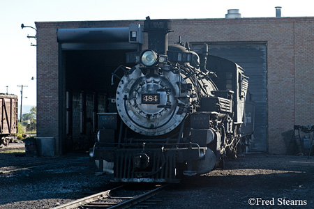 Cumbres and Toltec Scenic Railroad Steam Engine 484